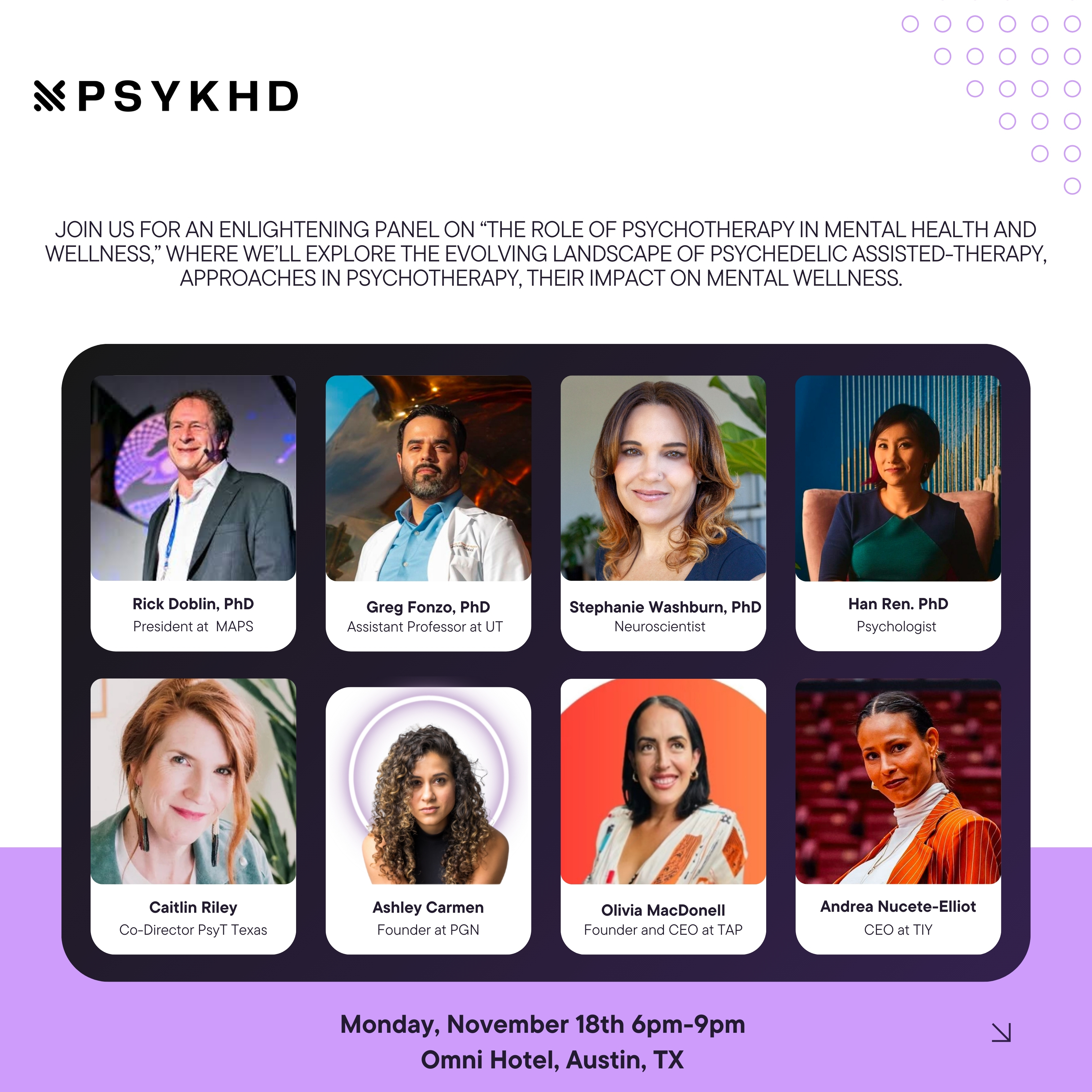 PSYKHD panel
